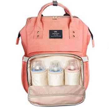Mochila personalizada de viaje con bolsa de panales para bebes